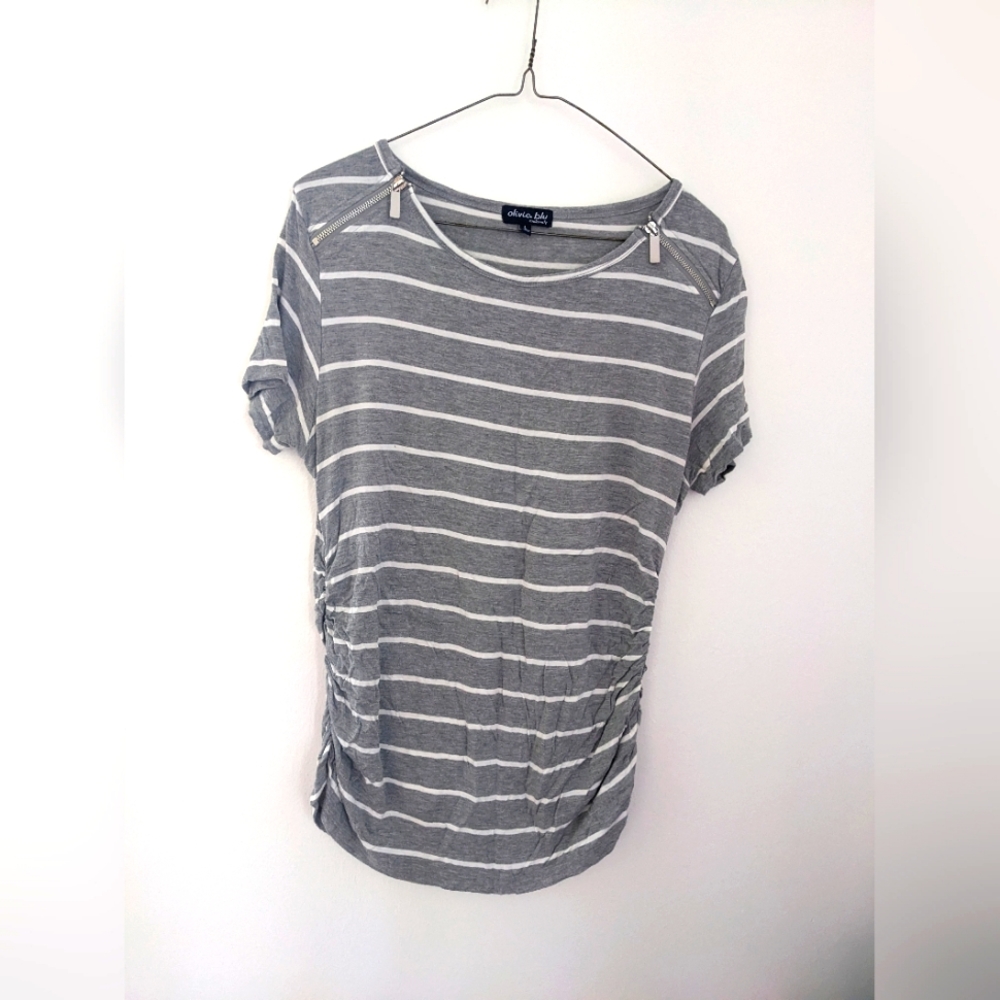 Maternity Shirt with Nursing Access